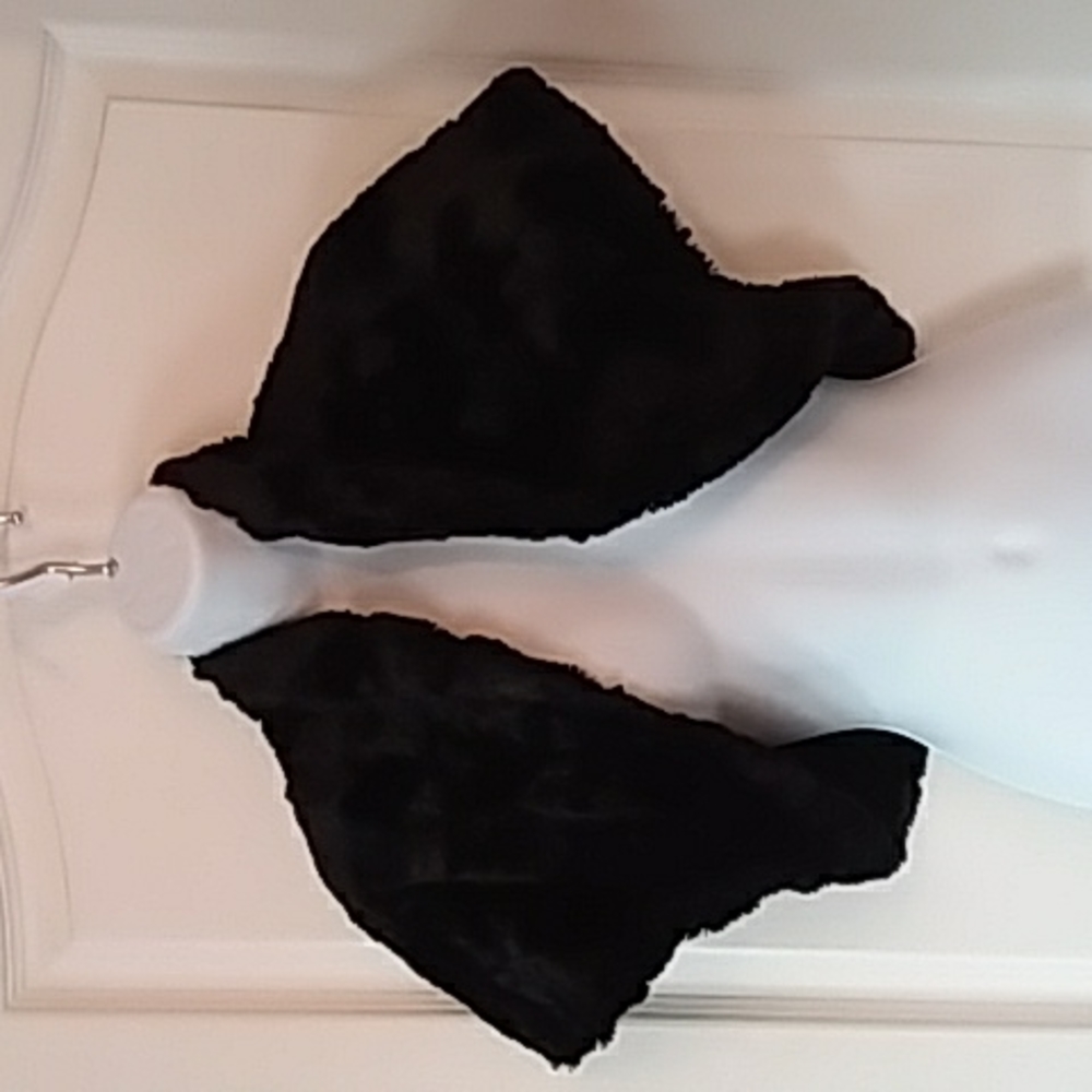 Eliza J faux fur shrug